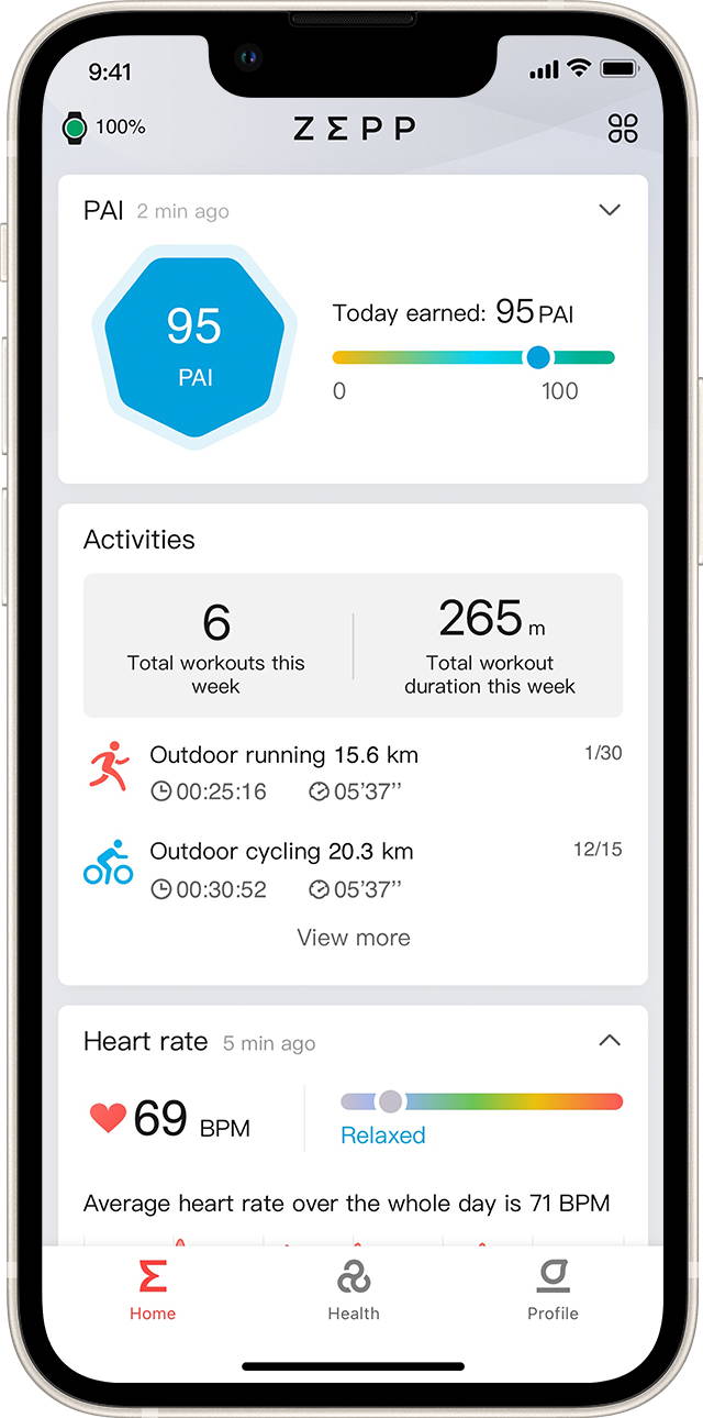 amazfit bip nike run